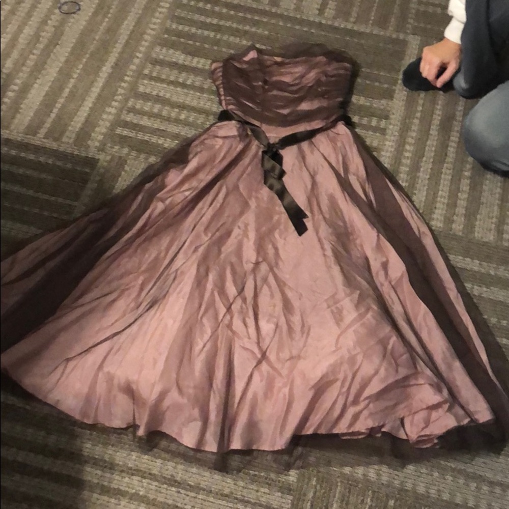 Formal dress, strapless, size 6